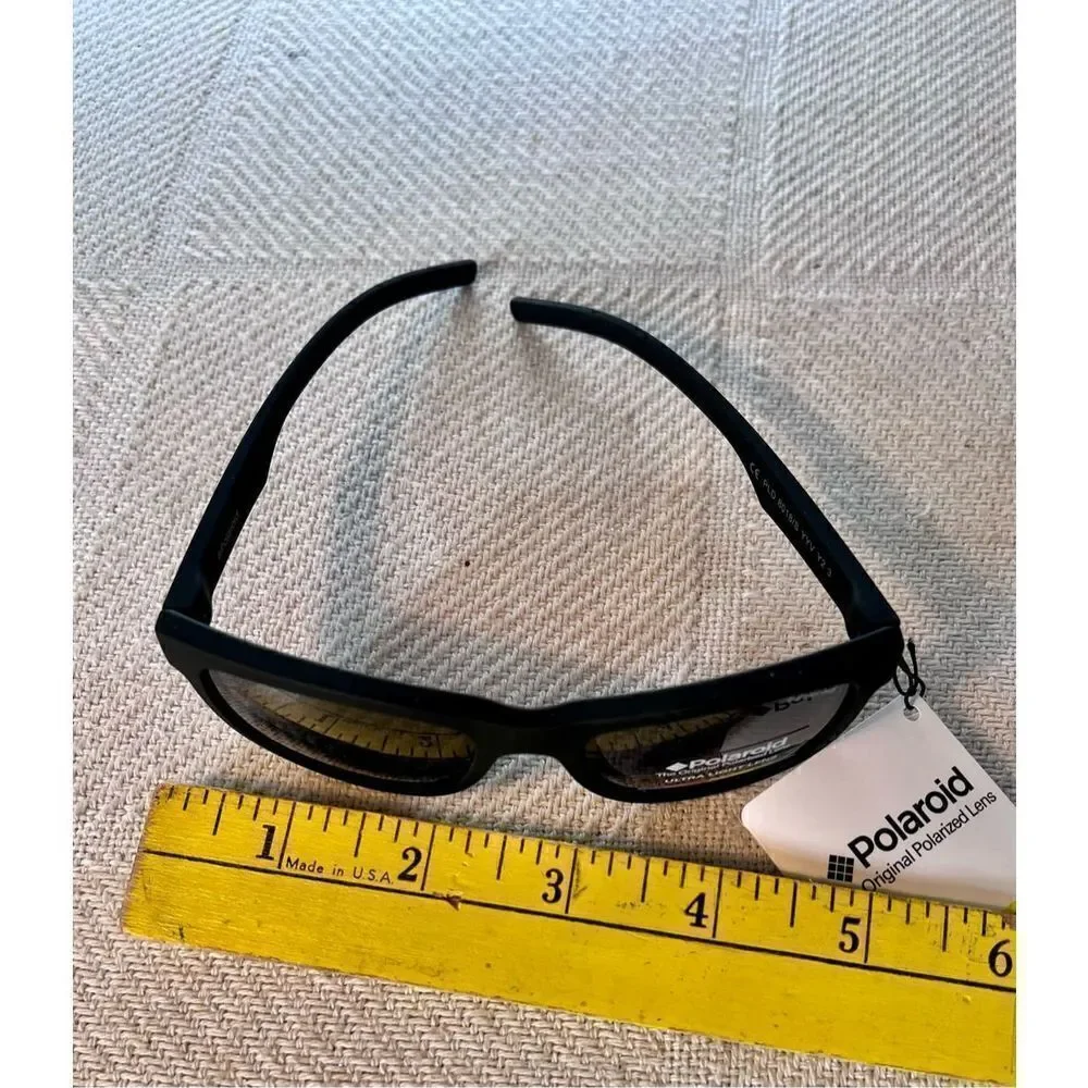 Sunglasses Child Polaroid Authentic Pld 8018/S Black Polarized Yyv / Y2 W Case